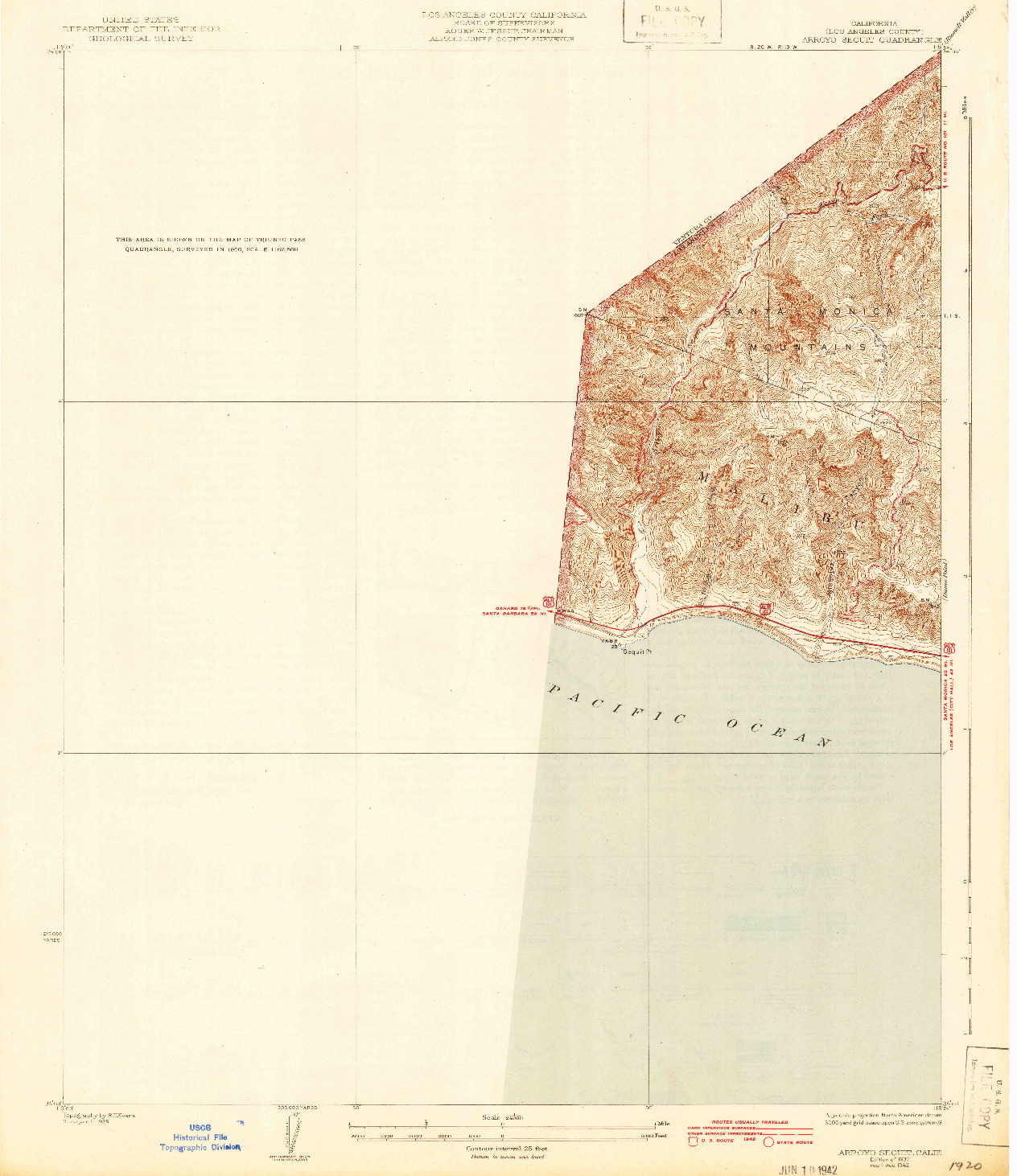 USGS 1:24000-SCALE QUADRANGLE FOR ARROYO SEQUIT, CA 1932