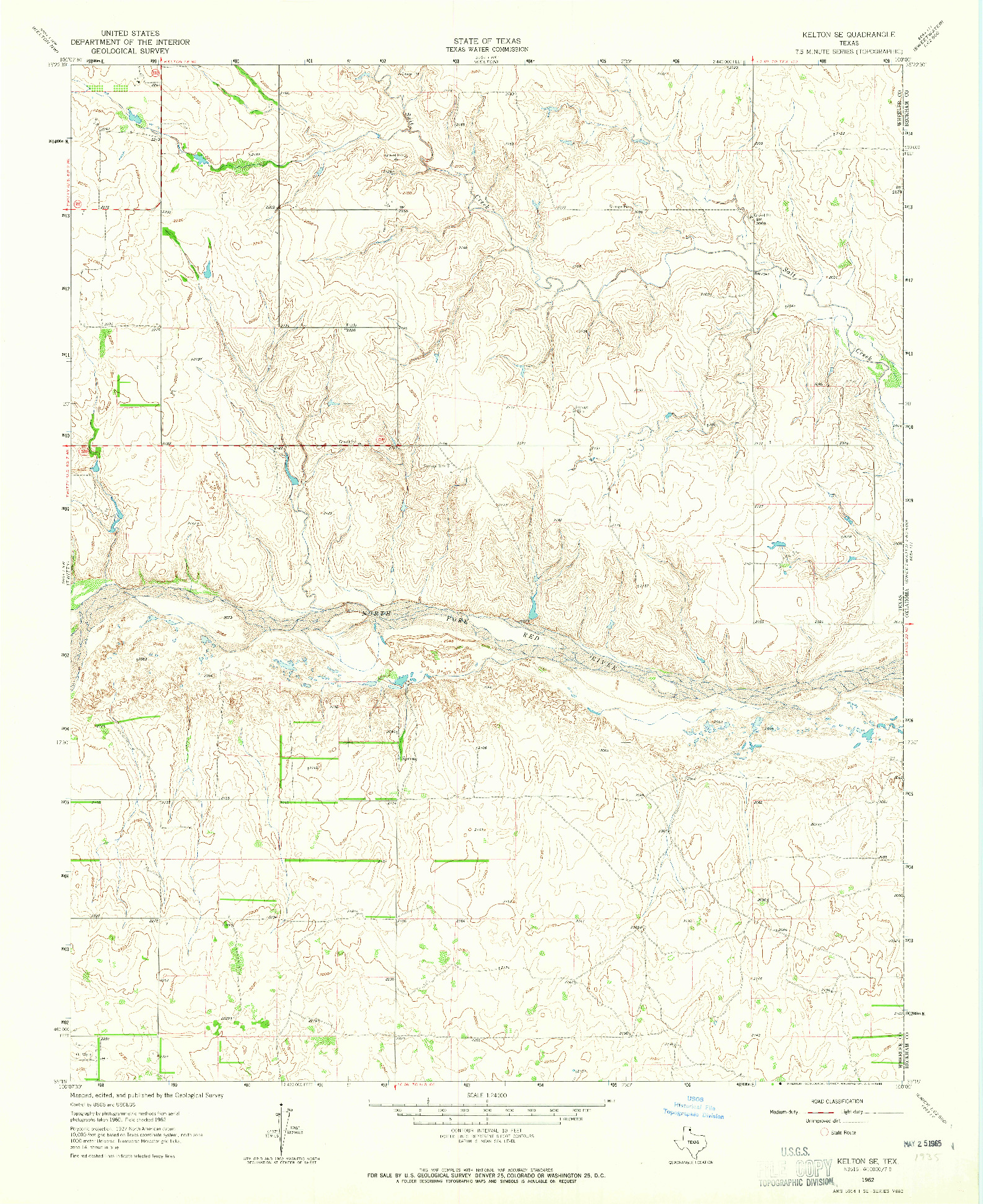 USGS 1:24000-SCALE QUADRANGLE FOR KELTON SE, TX 1962