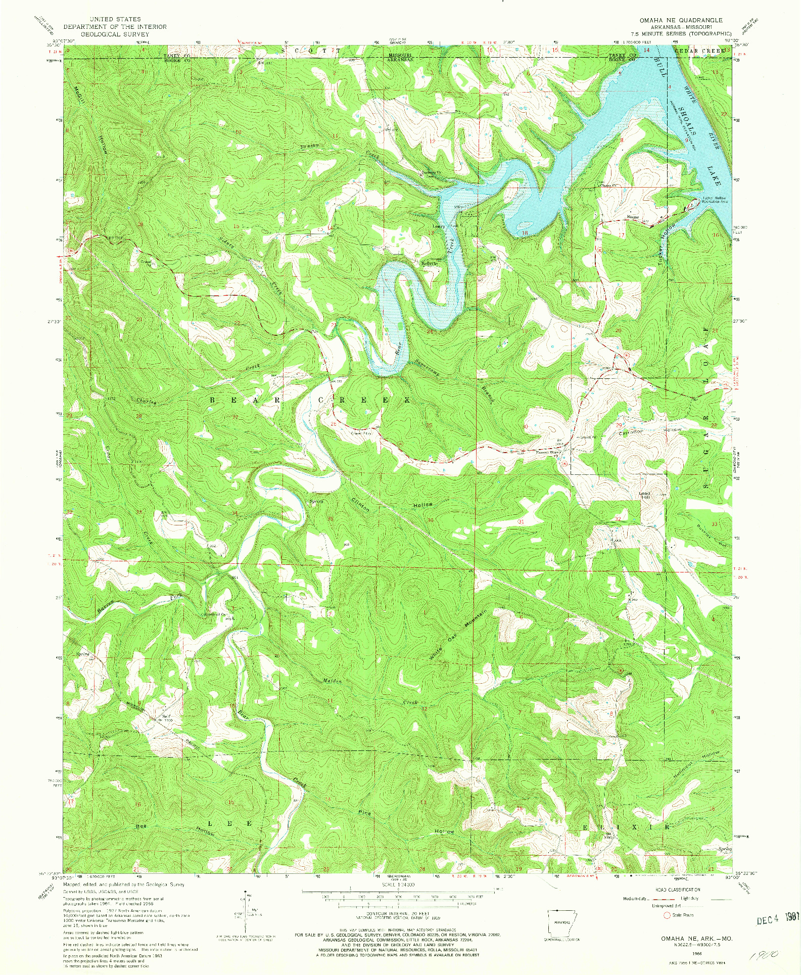 USGS 1:24000-SCALE QUADRANGLE FOR OMAHA NE, AR 1966