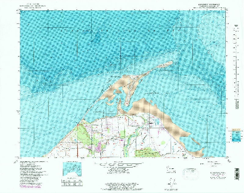 USGS 1:24000-SCALE QUADRANGLE FOR DUNGENESS, WA 1956