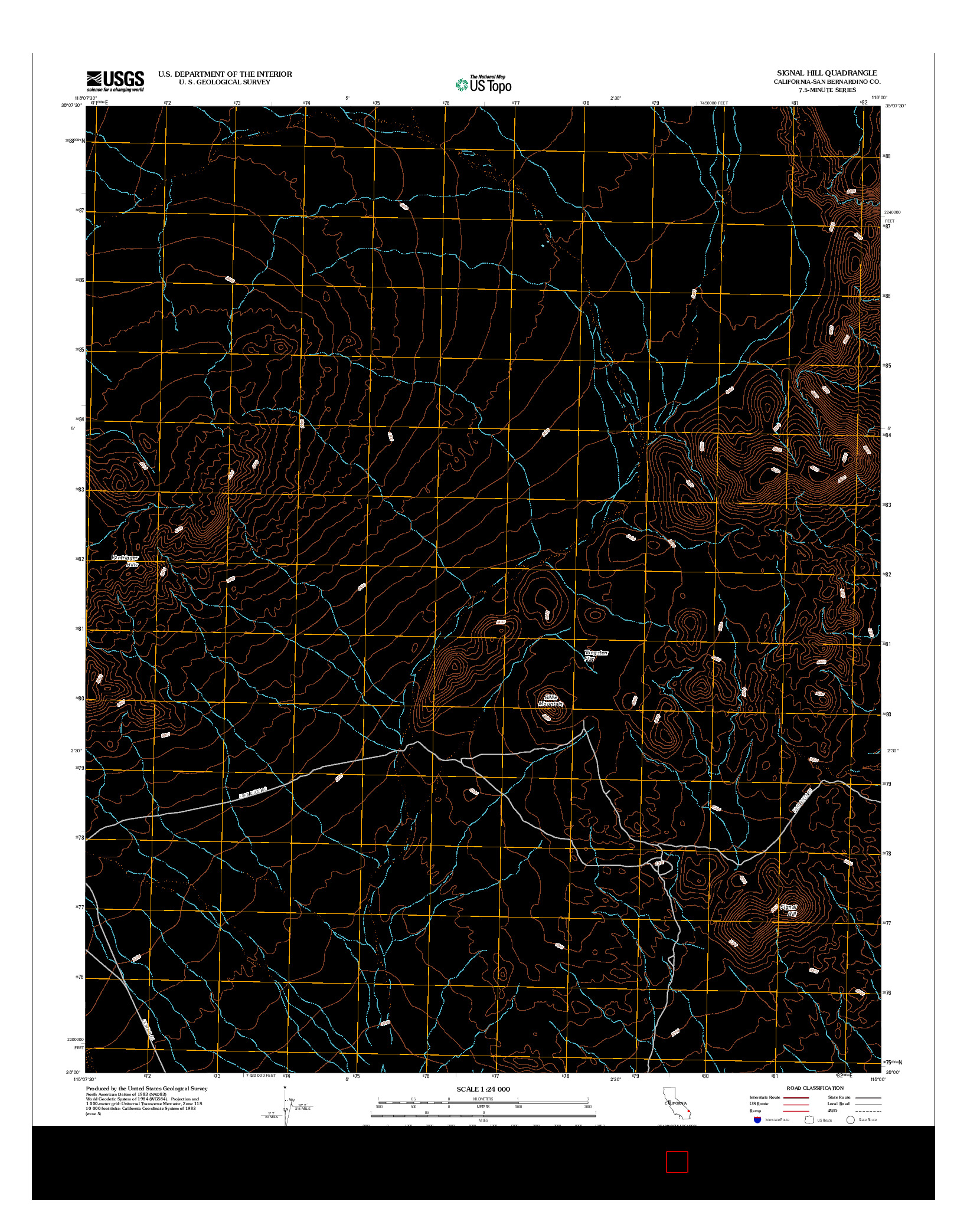 USGS US TOPO 7.5-MINUTE MAP FOR SIGNAL HILL, CA 2012