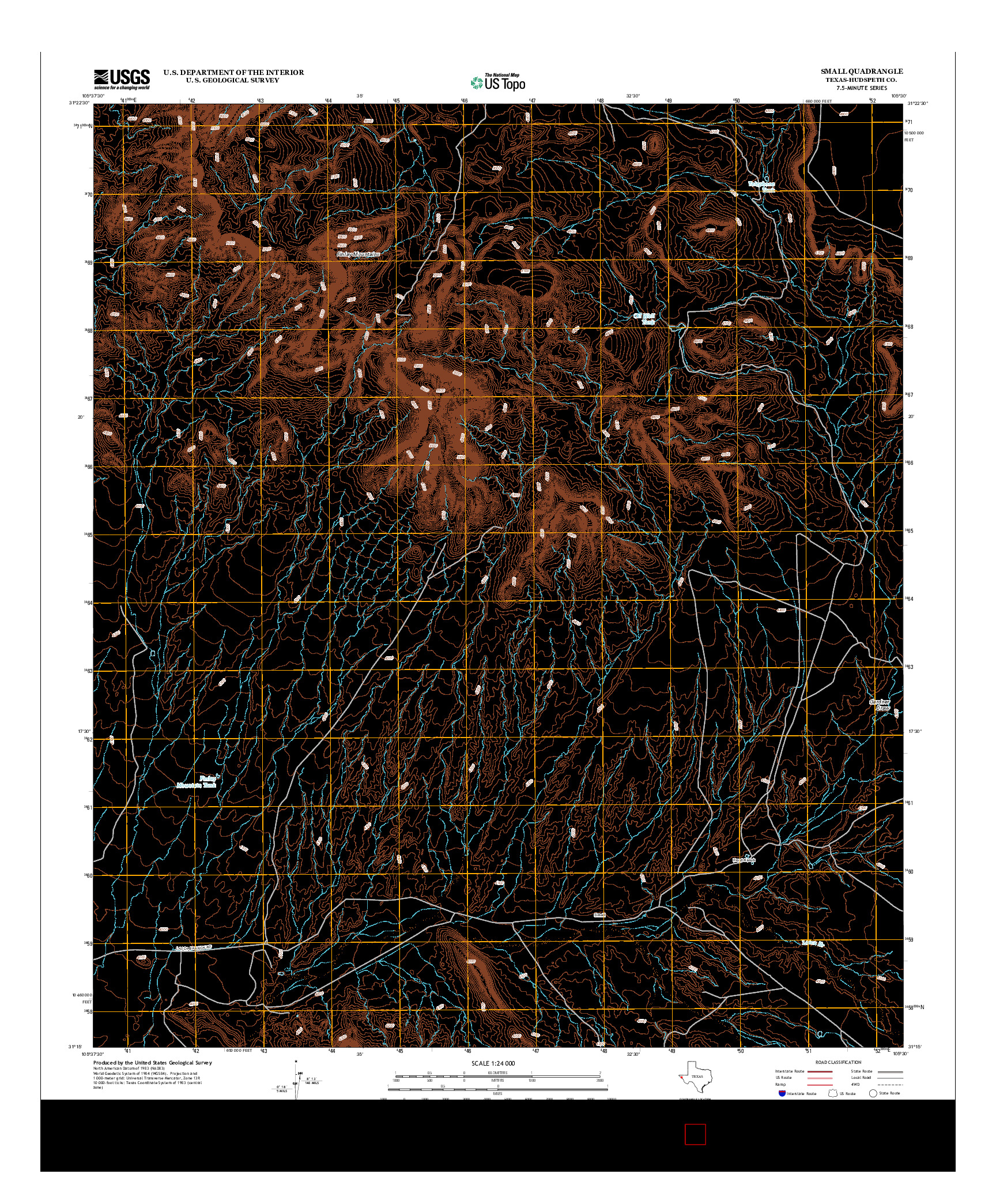 USGS US TOPO 7.5-MINUTE MAP FOR SMALL, TX 2013