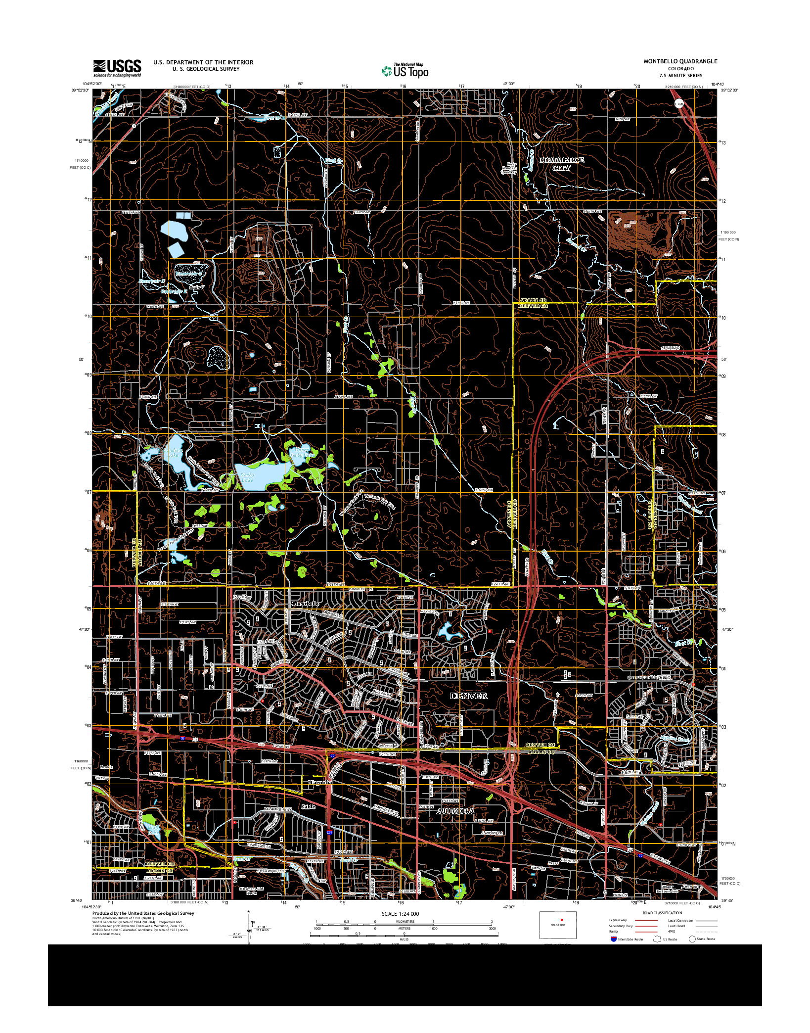 USGS US TOPO 7.5-MINUTE MAP FOR MONTBELLO, CO 2013