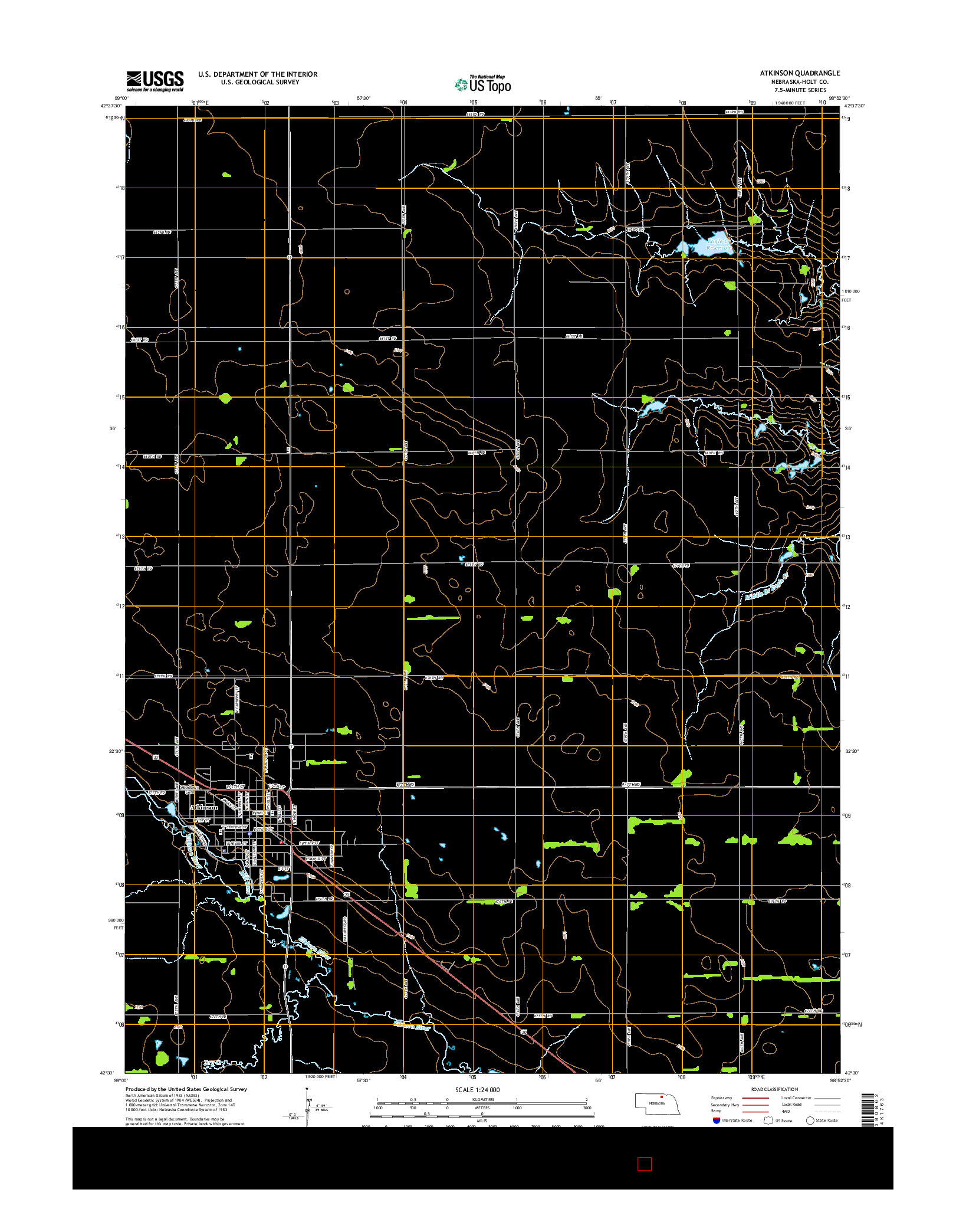 USGS US TOPO 7.5-MINUTE MAP FOR ATKINSON, NE 2014