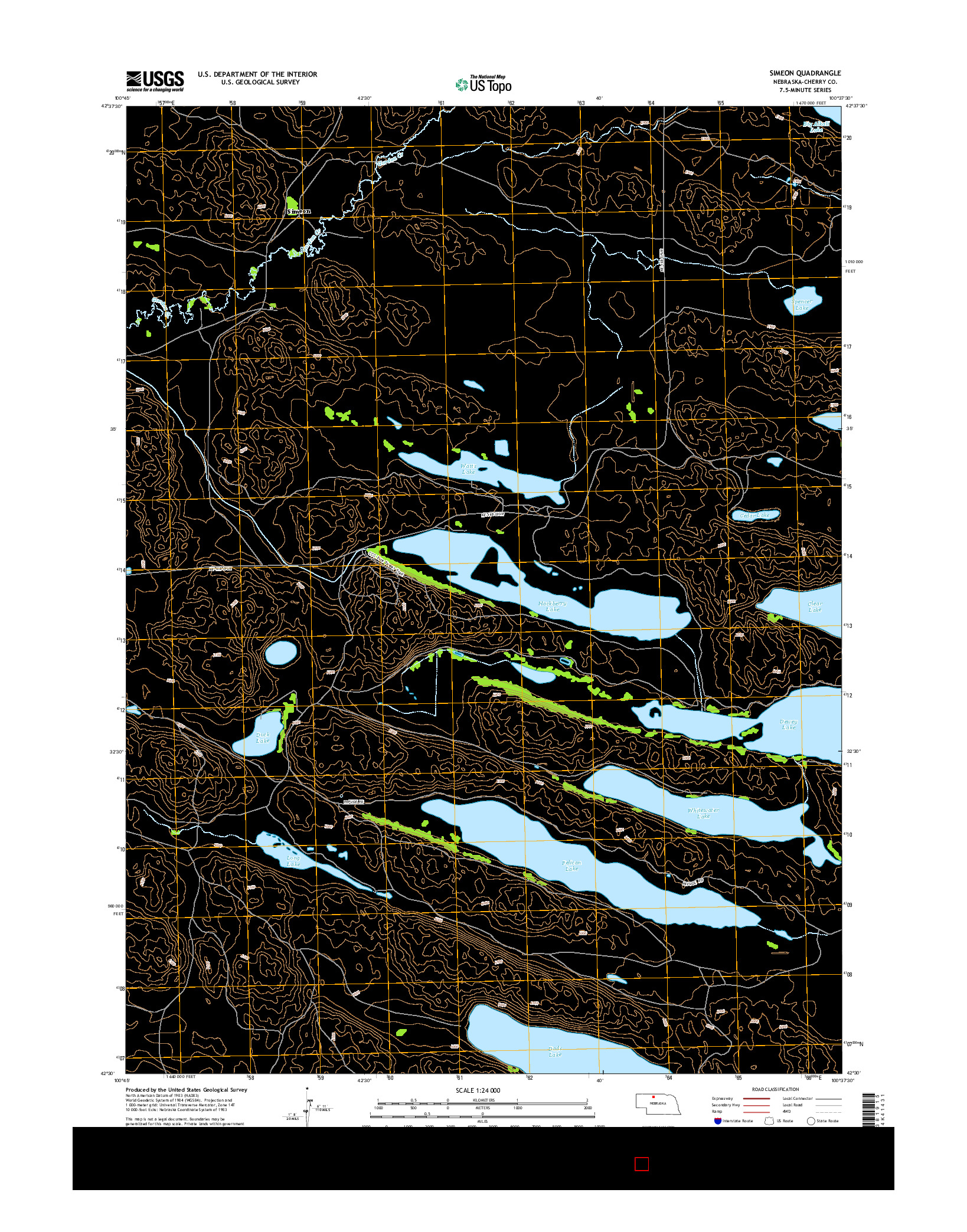 USGS US TOPO 7.5-MINUTE MAP FOR SIMEON, NE 2014