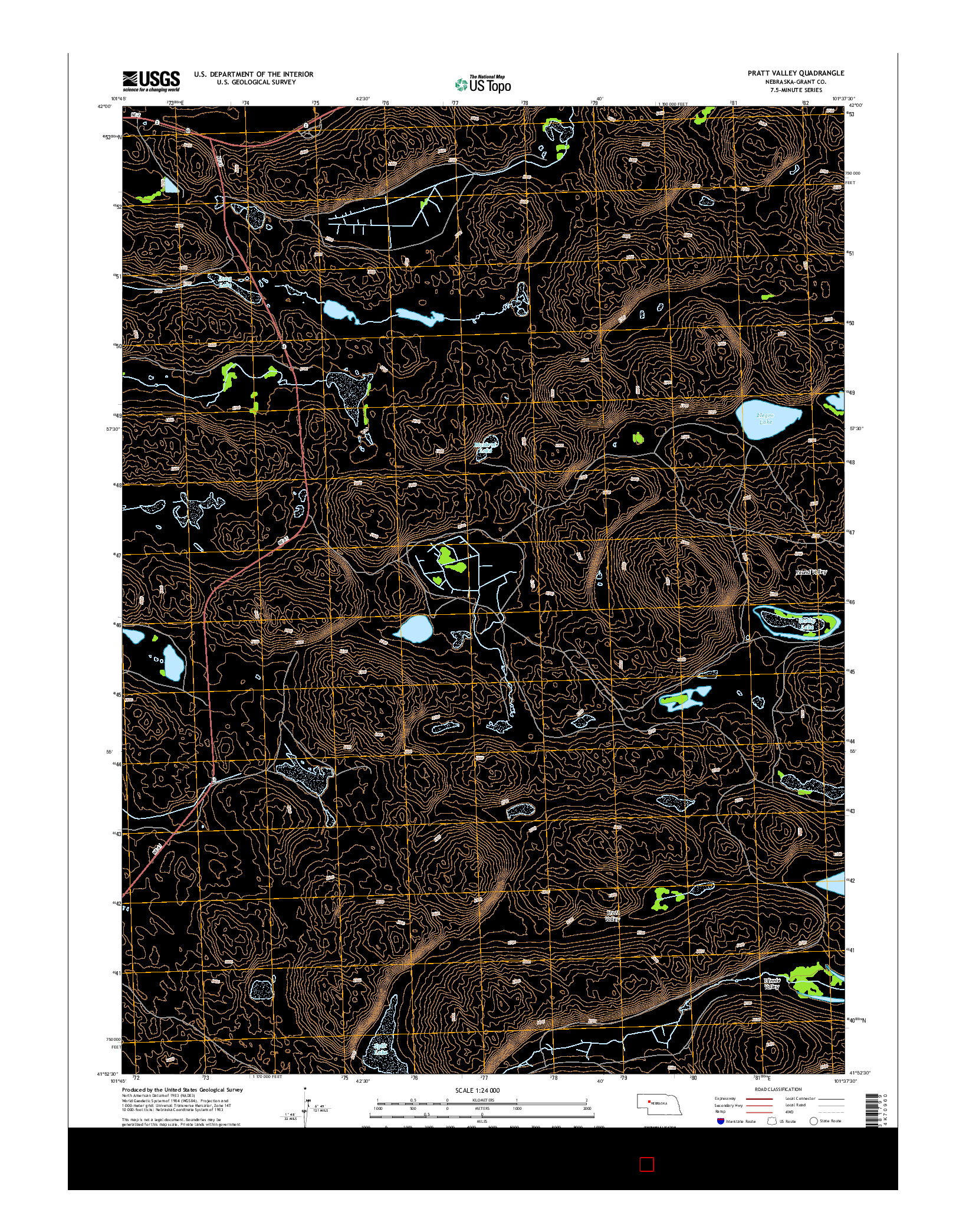 USGS US TOPO 7.5-MINUTE MAP FOR PRATT VALLEY, NE 2014