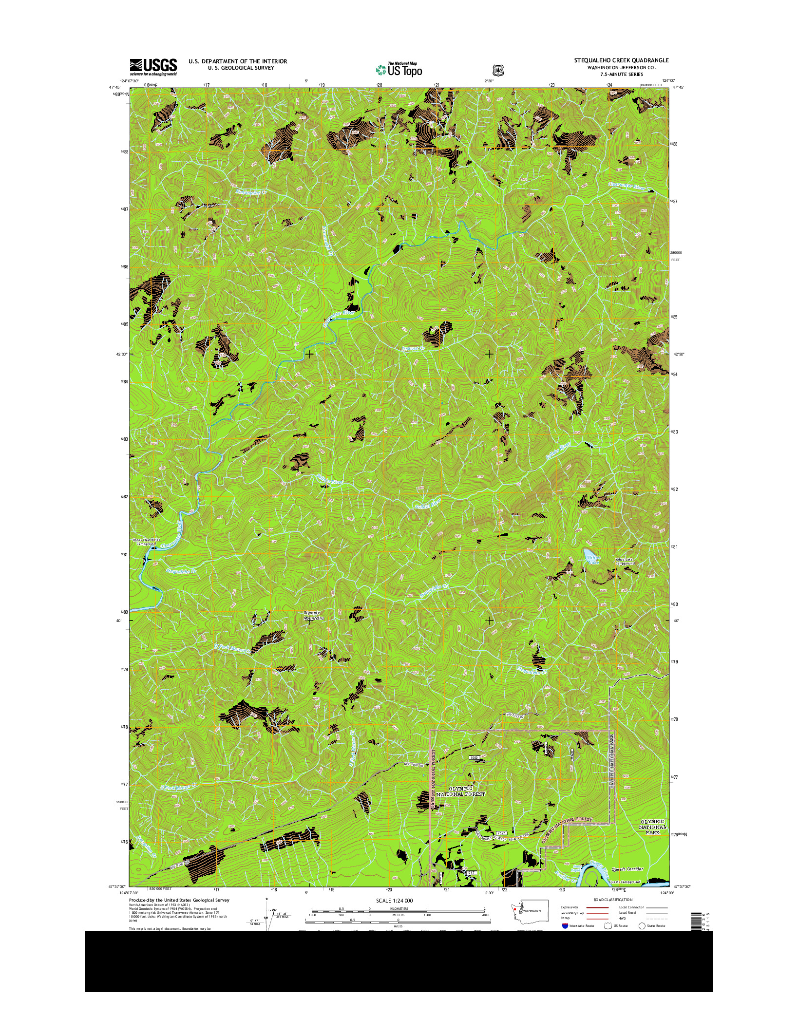 USGS US TOPO 7.5-MINUTE MAP FOR STEQUALEHO CREEK, WA 2014