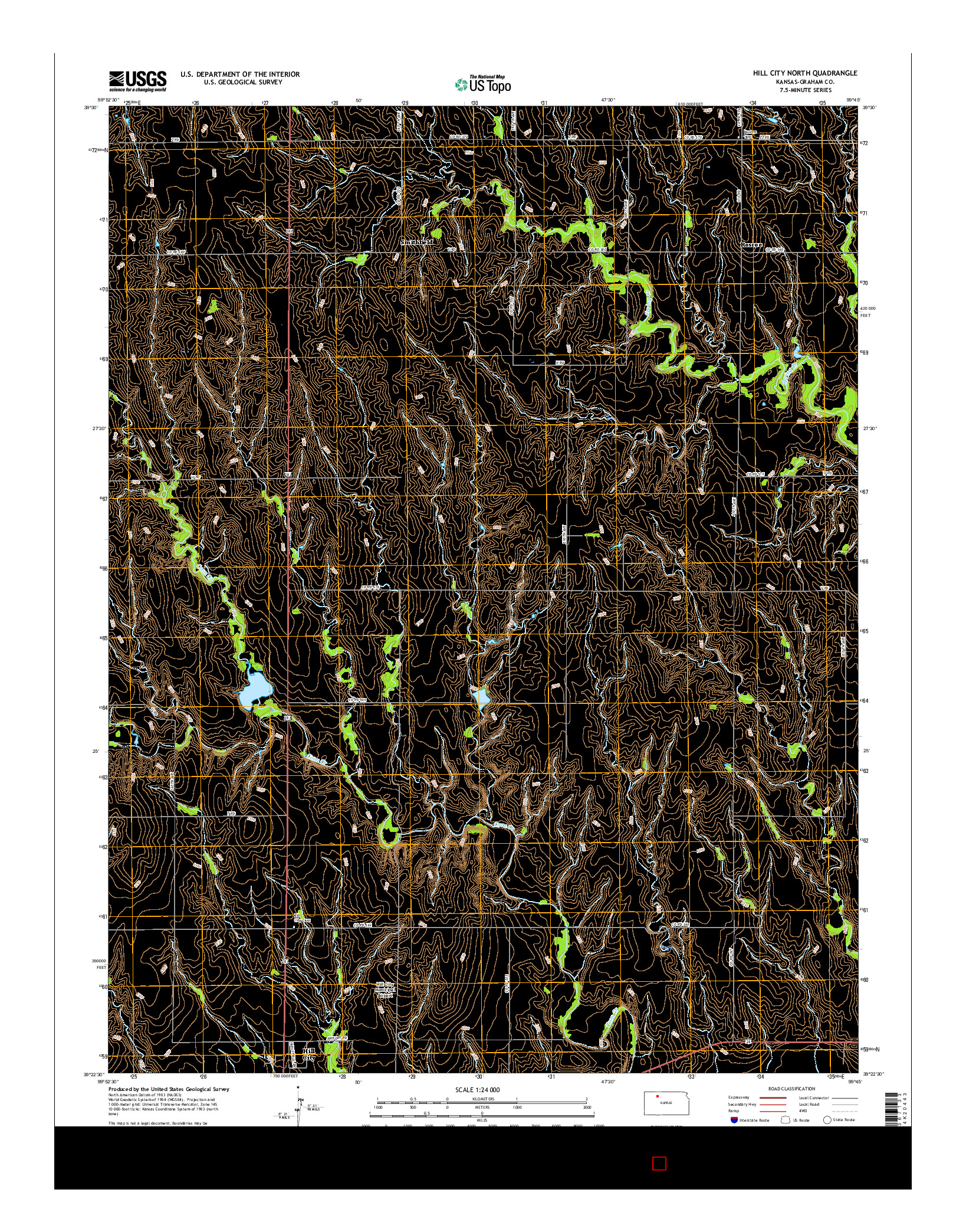 USGS US TOPO 7.5-MINUTE MAP FOR HILL CITY NORTH, KS 2015