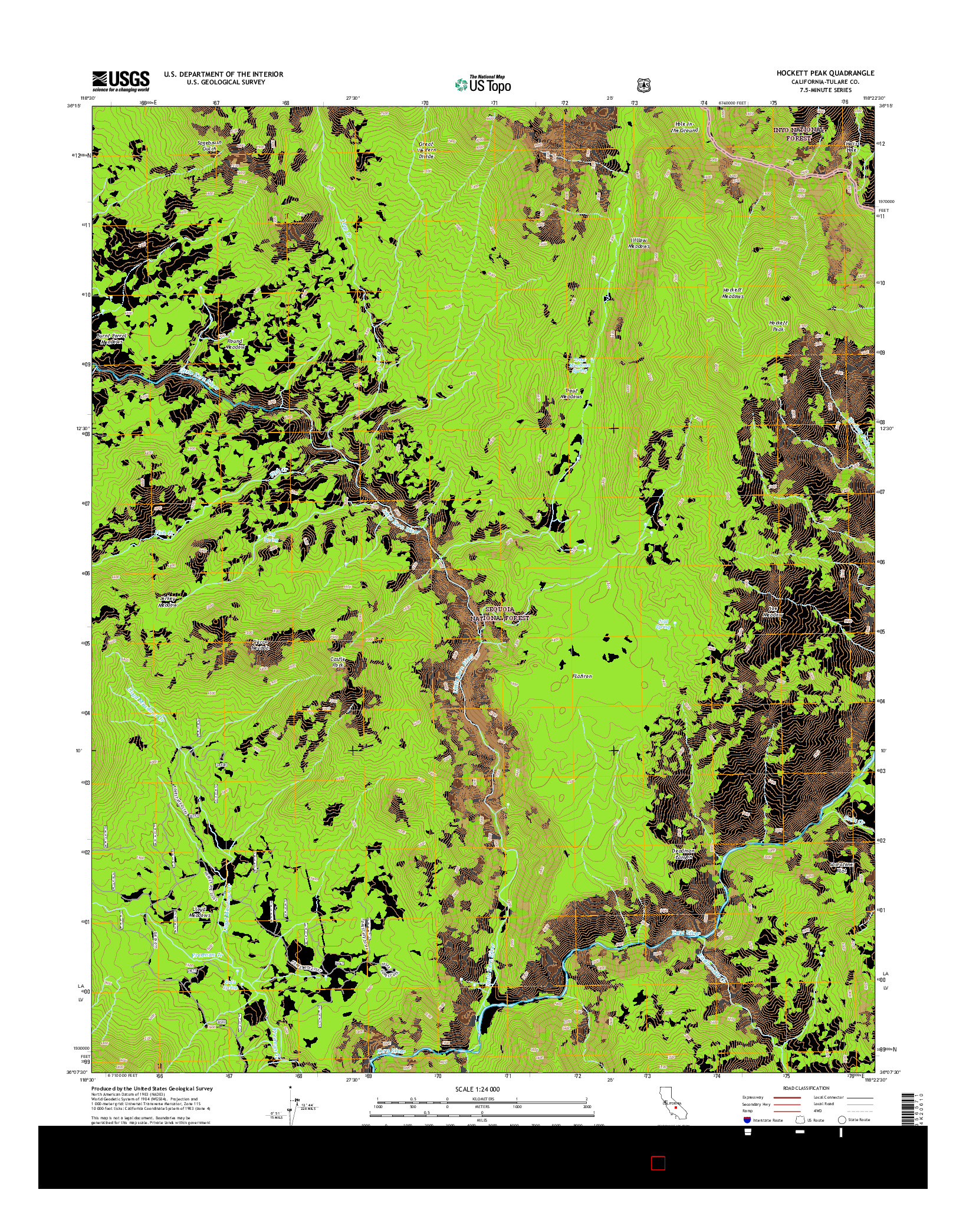 USGS US TOPO 7.5-MINUTE MAP FOR HOCKETT PEAK, CA 2015