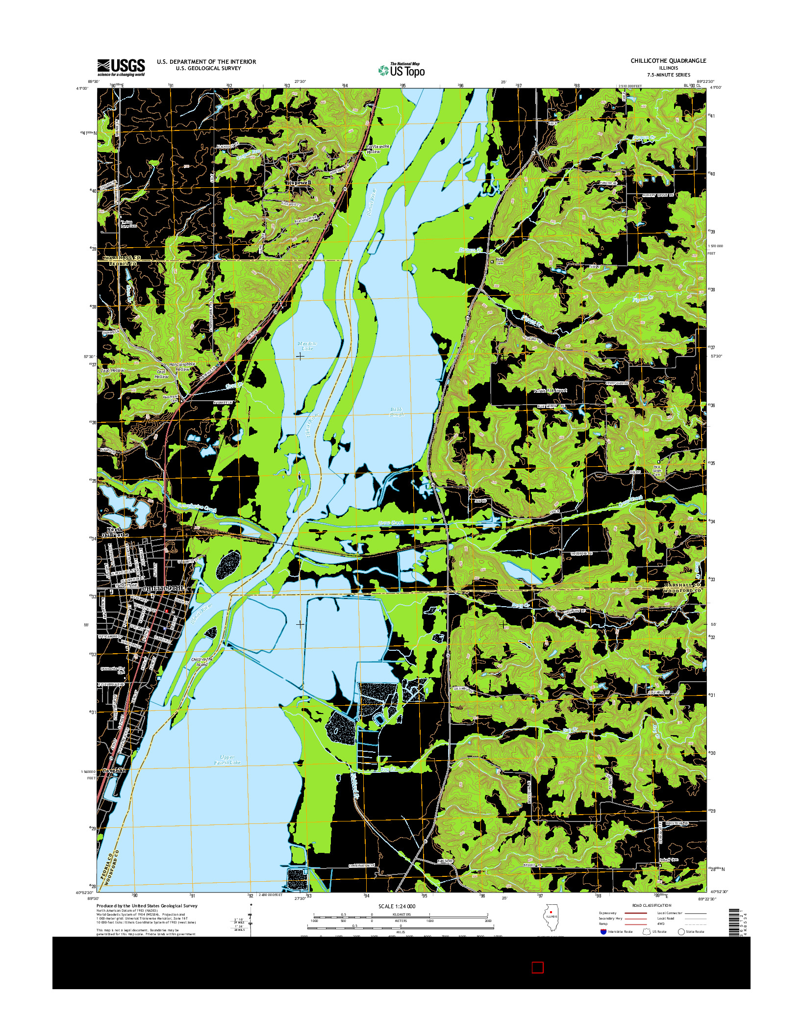 USGS US TOPO 7.5-MINUTE MAP FOR CHILLICOTHE, IL 2015