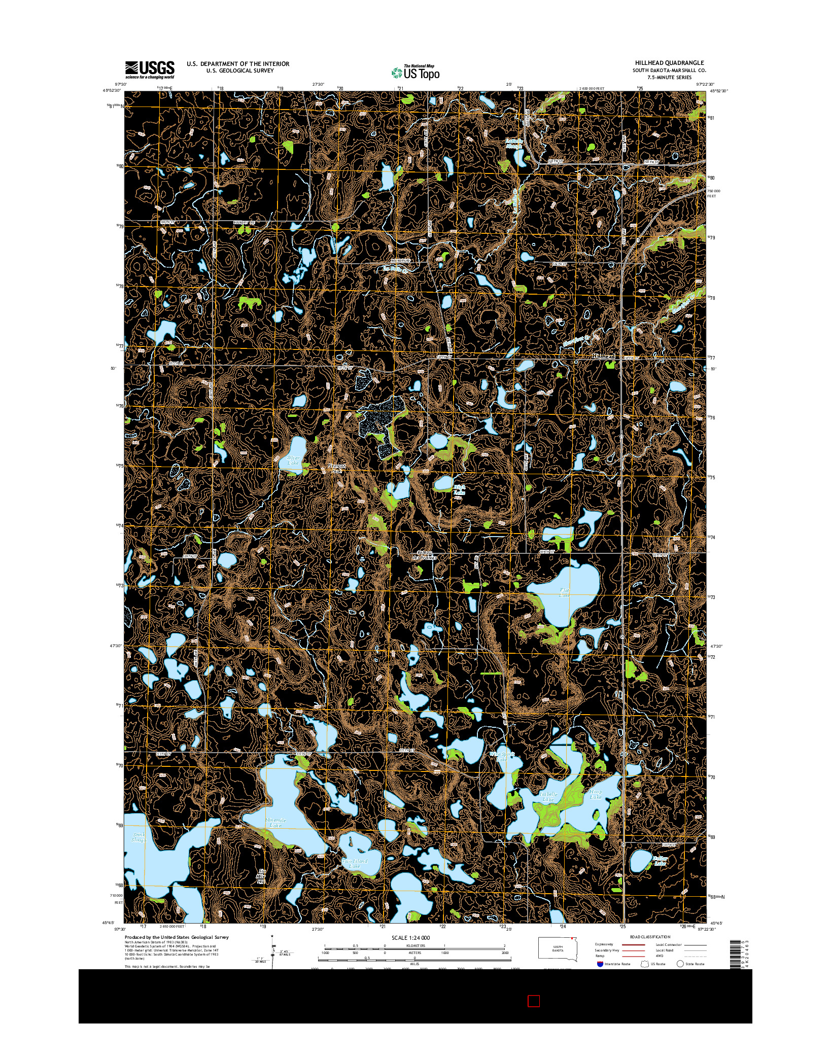 USGS US TOPO 7.5-MINUTE MAP FOR HILLHEAD, SD 2015