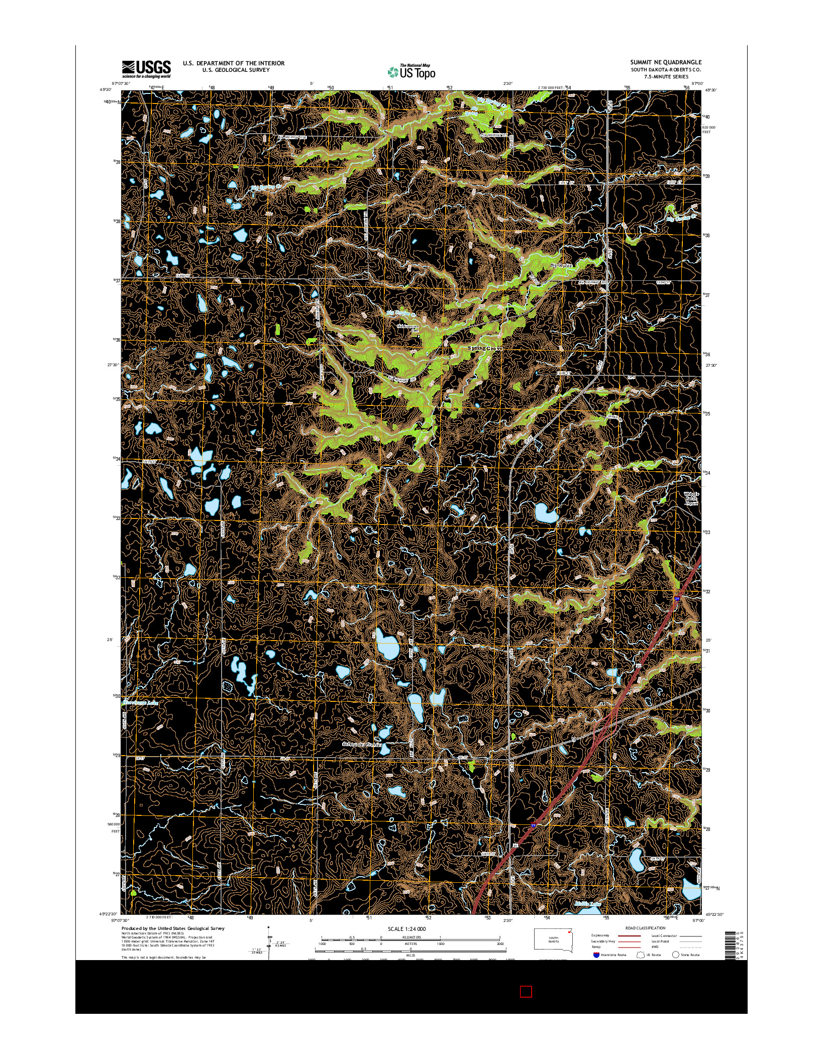 USGS US TOPO 7.5-MINUTE MAP FOR SUMMIT NE, SD 2015