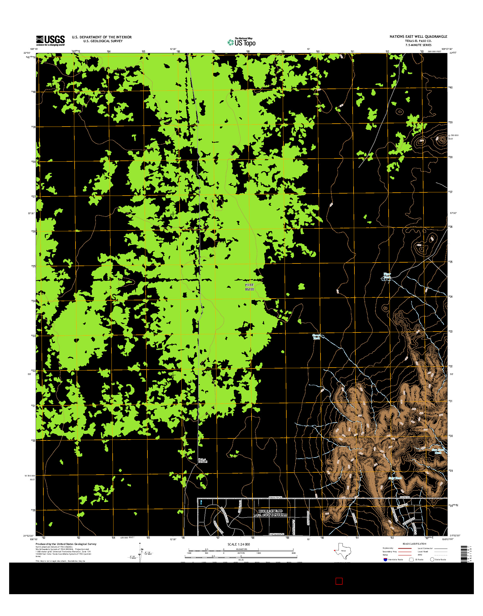 USGS US TOPO 7.5-MINUTE MAP FOR NATIONS EAST WELL, TX 2016