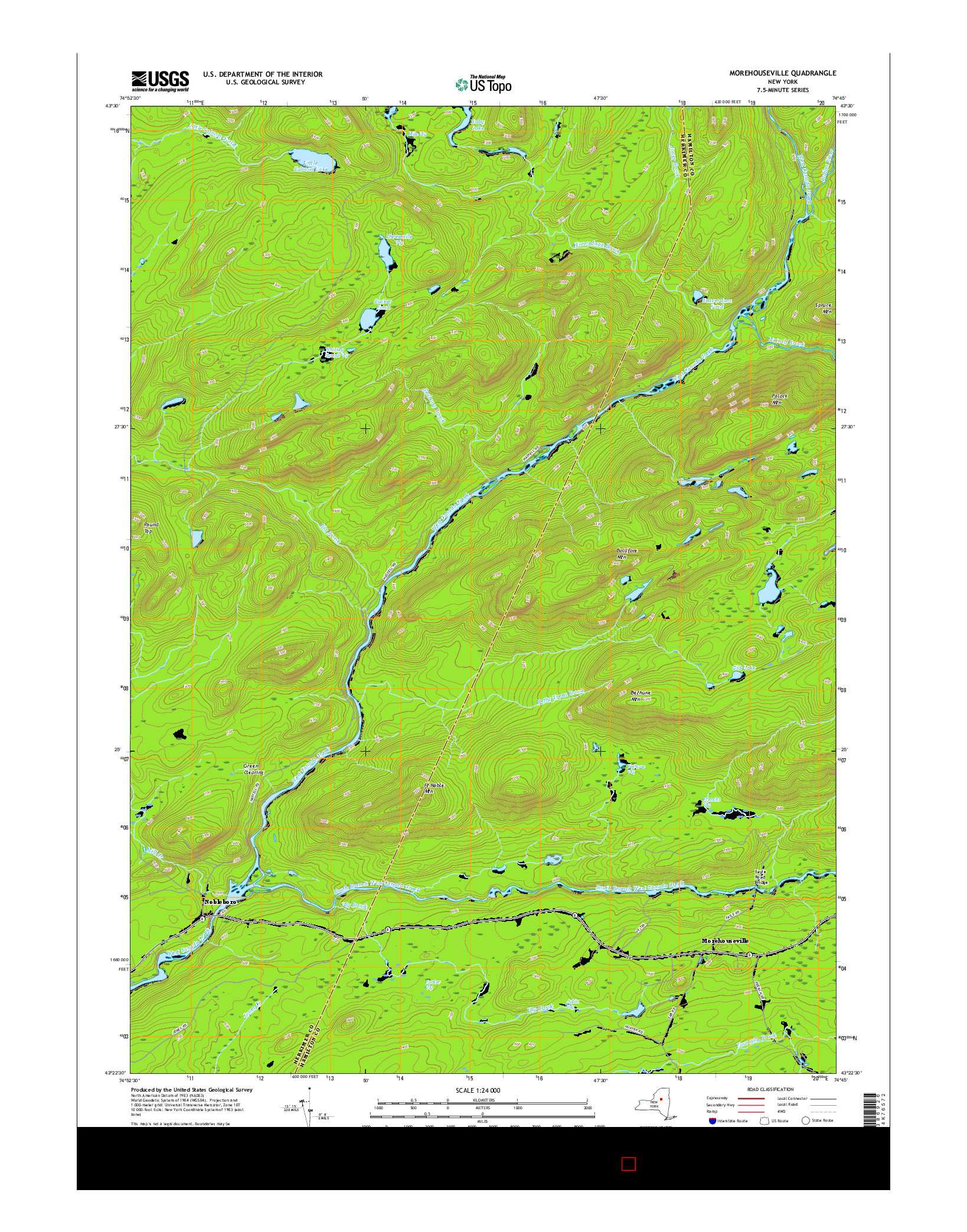 USGS US TOPO 7.5-MINUTE MAP FOR MOREHOUSEVILLE, NY 2016