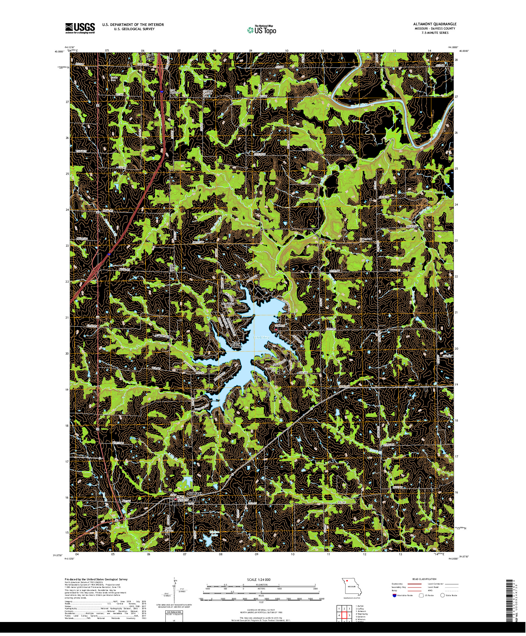 USGS US TOPO 7.5-MINUTE MAP FOR ALTAMONT, MO 2017