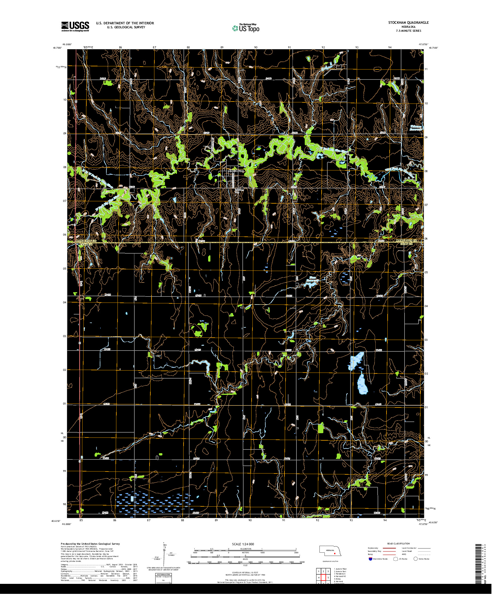 USGS US TOPO 7.5-MINUTE MAP FOR STOCKHAM, NE 2017