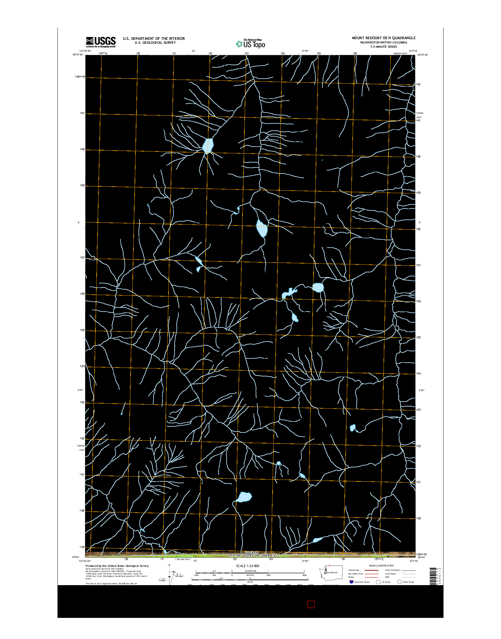 USGS US TOPO 7.5-MINUTE MAP FOR MOUNT REDOUBT OE N, WA-BC 2017