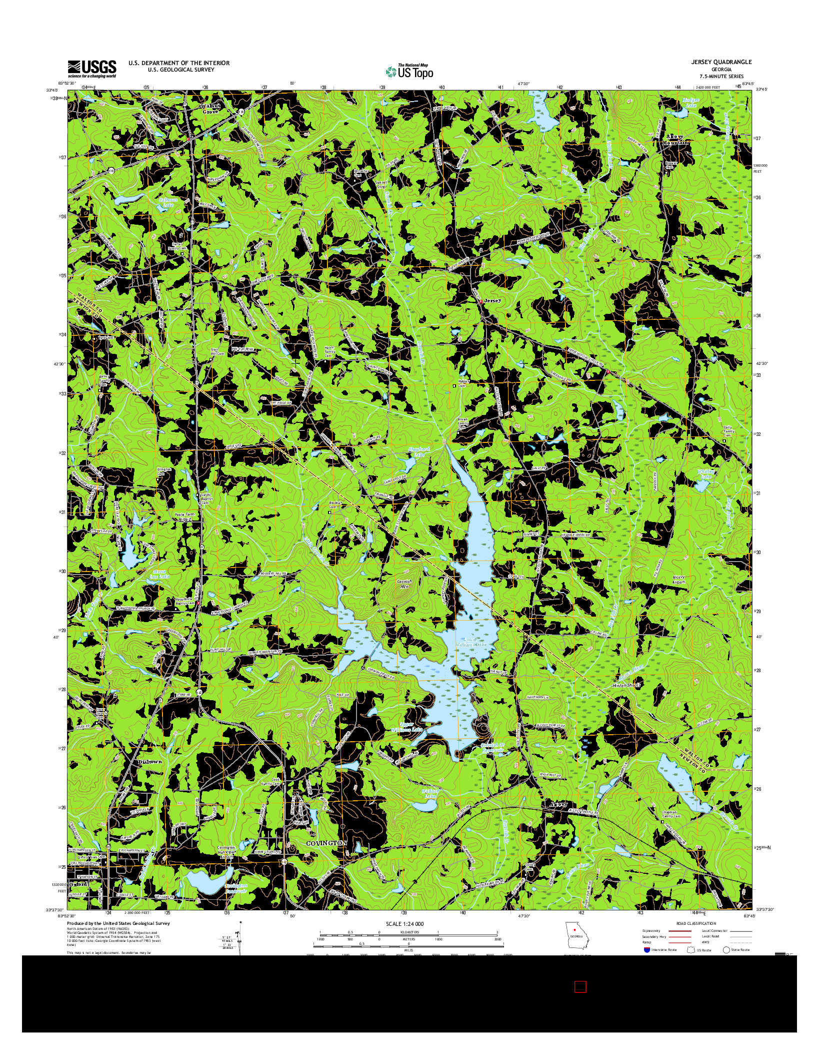 USGS US TOPO 7.5-MINUTE MAP FOR JERSEY, GA 2017