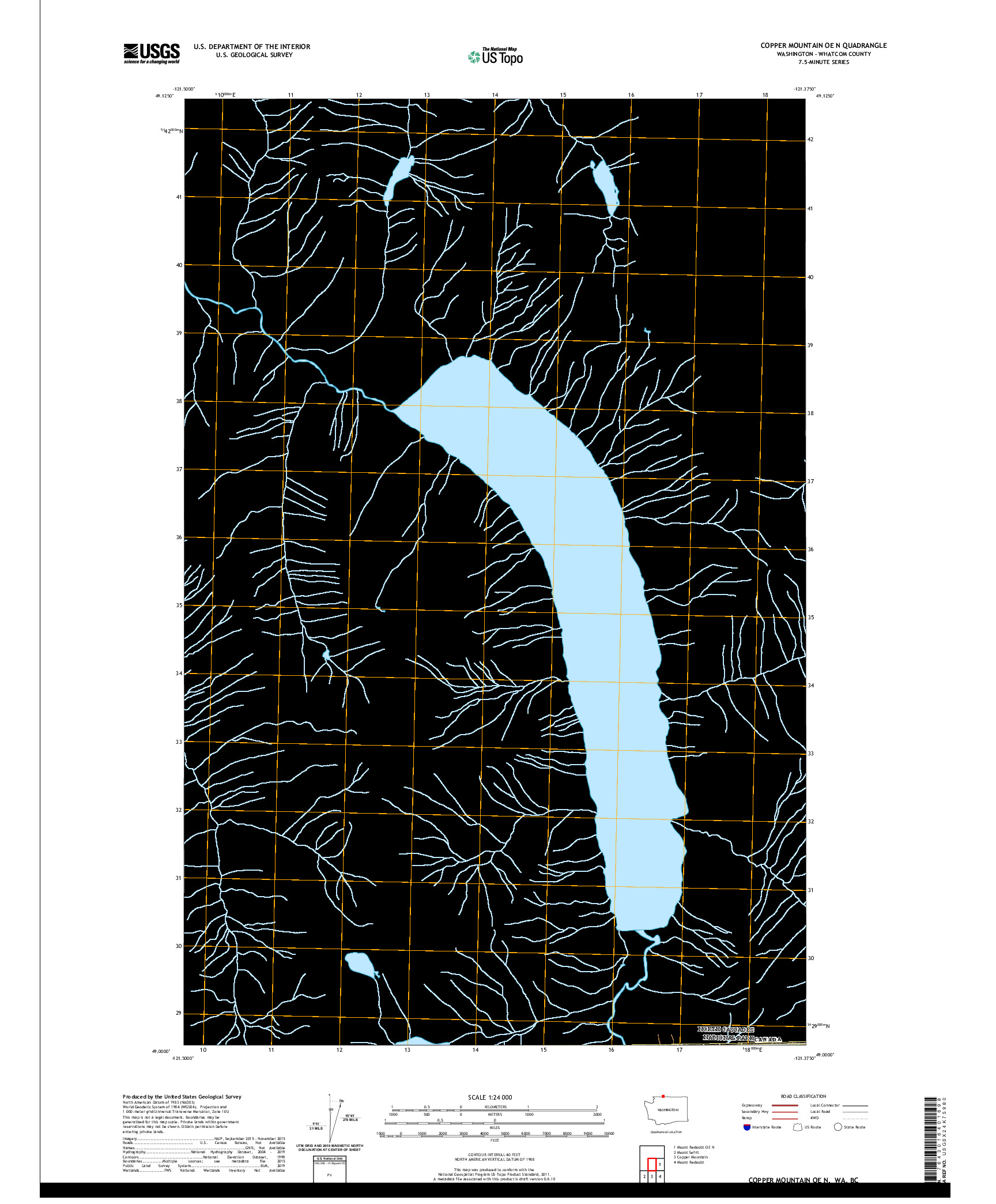 USGS US TOPO 7.5-MINUTE MAP FOR COPPER MOUNTAIN OE N, WA,BC 2020