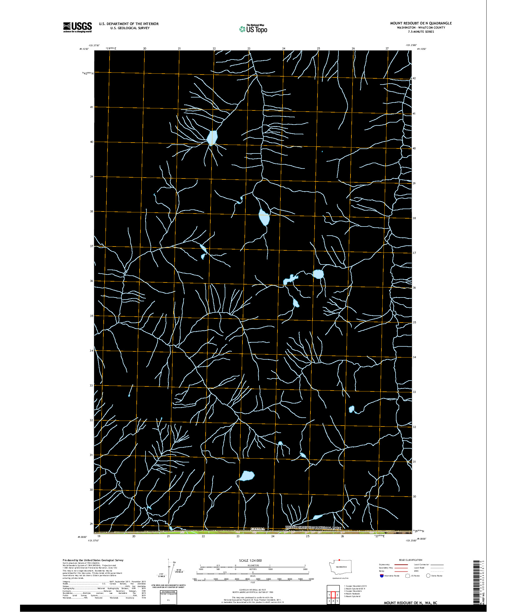 USGS US TOPO 7.5-MINUTE MAP FOR MOUNT REDOUBT OE N, WA,BC 2020