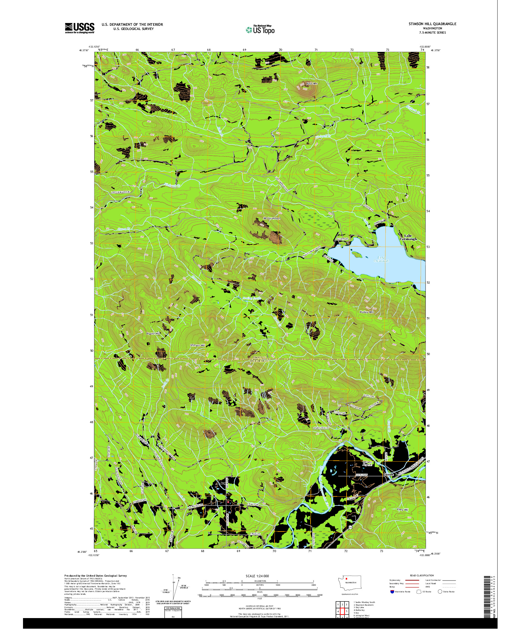 USGS US TOPO 7.5-MINUTE MAP FOR STIMSON HILL, WA 2020