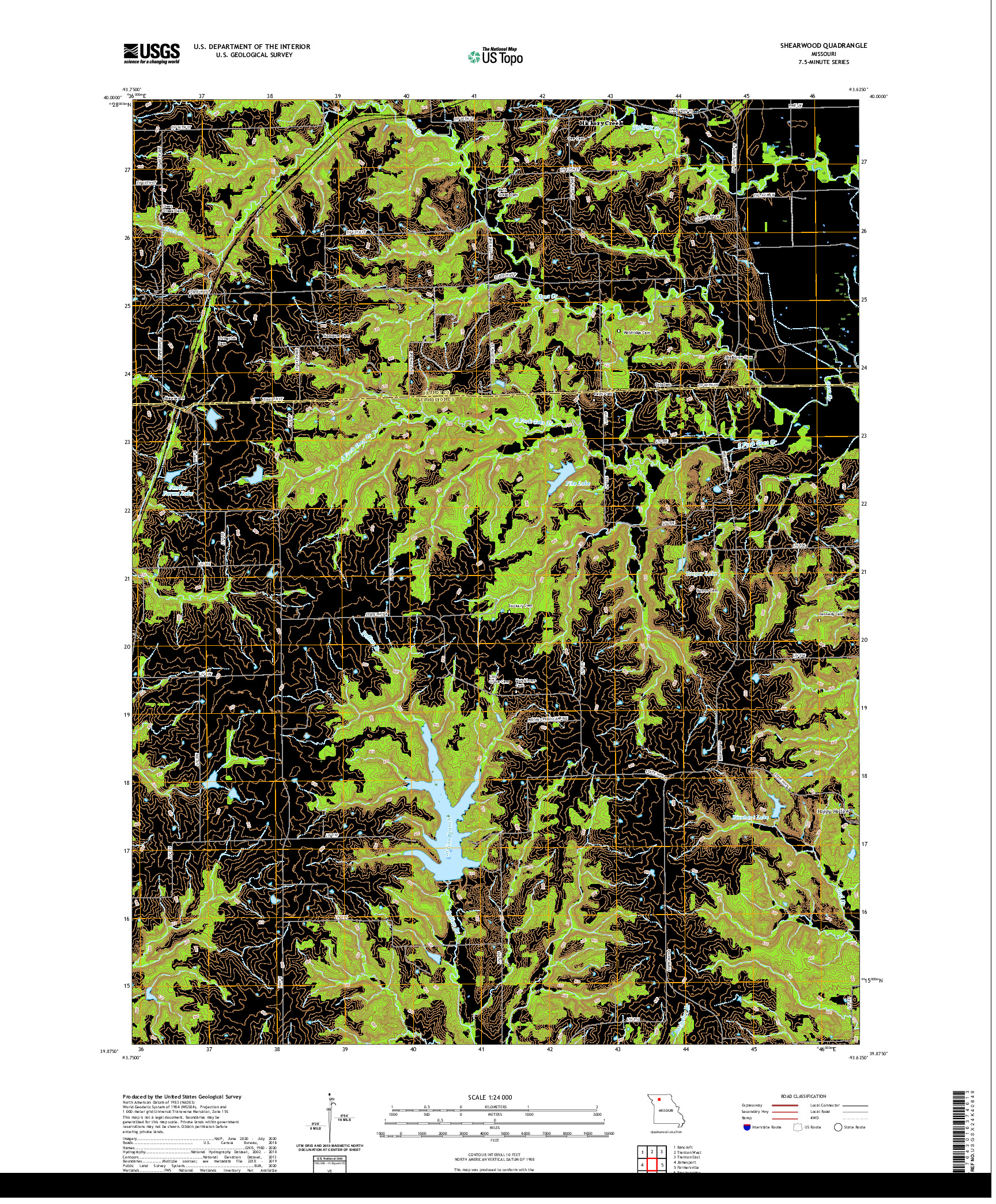 USGS US TOPO 7.5-MINUTE MAP FOR SHEARWOOD, MO 2021