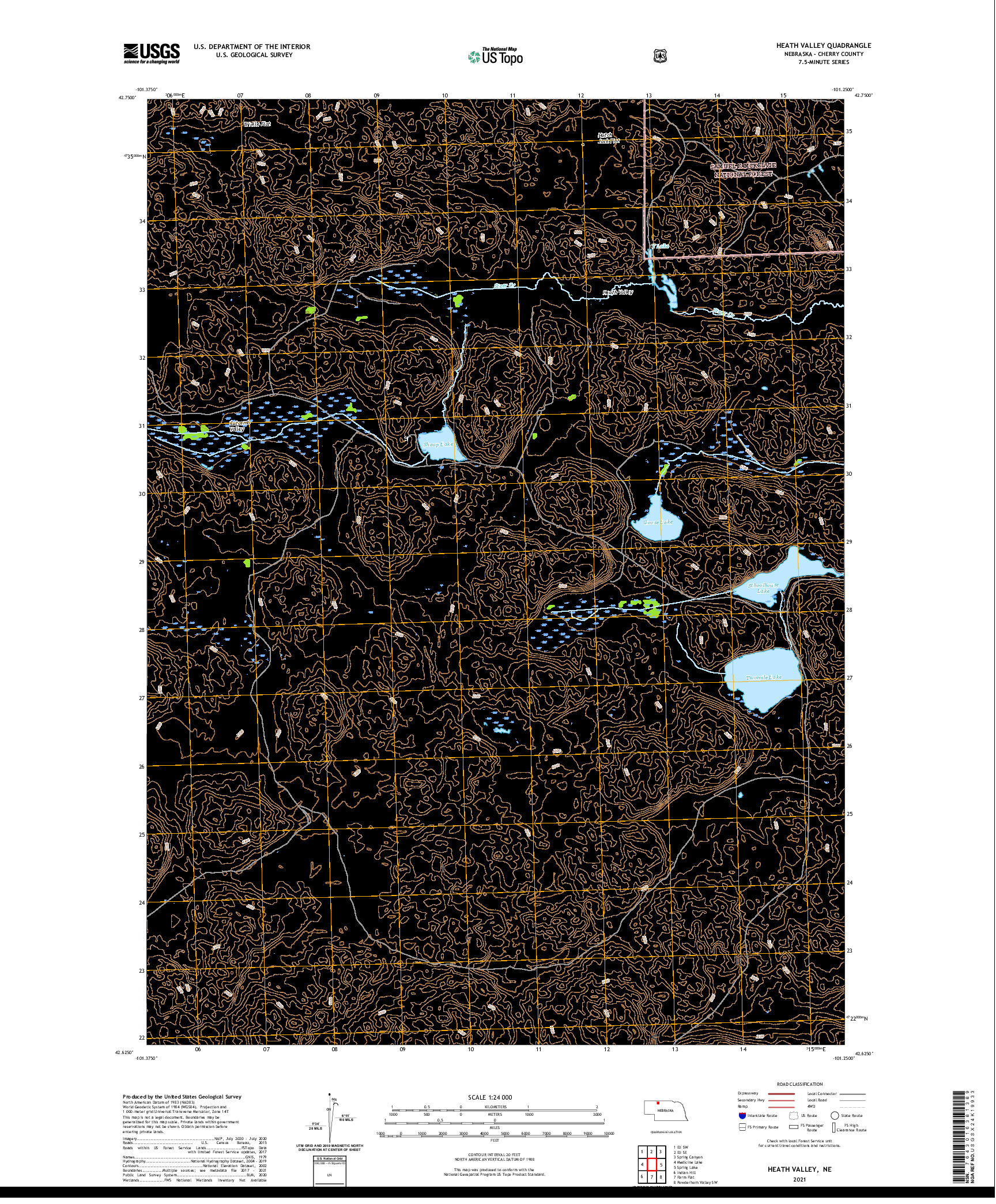 US TOPO 7.5-MINUTE MAP FOR HEATH VALLEY, NE