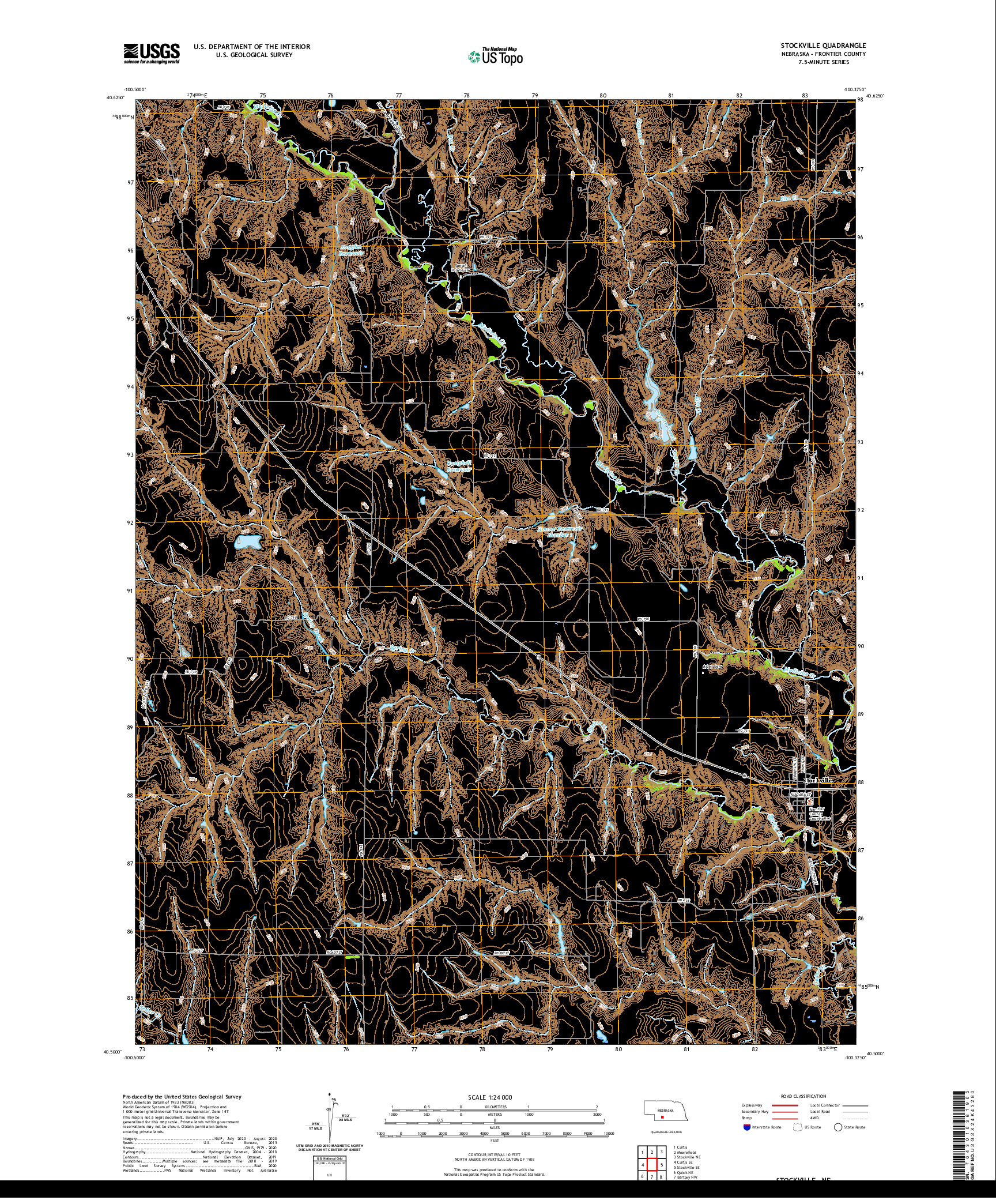 USGS US TOPO 7.5-MINUTE MAP FOR STOCKVILLE, NE 2021